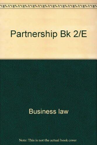 Partnership Bk 2/E (Partnership Book