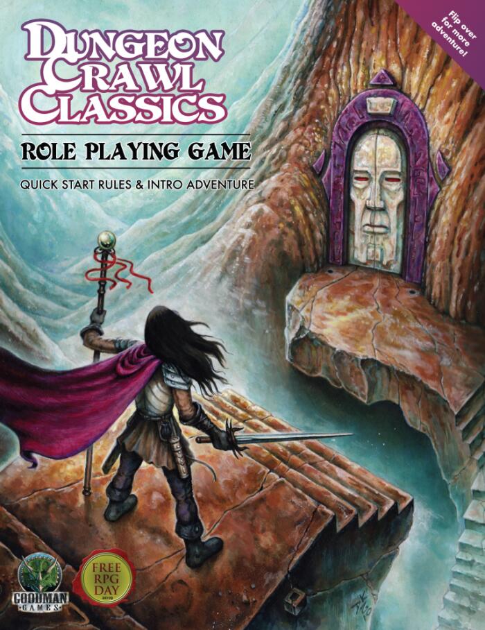 Dungeon Crawl Classics Roleplaying Game Quick Start Rules & Intro Adventure