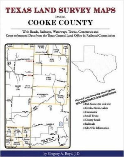Texas Land Survey Maps for Cooke County, Texas