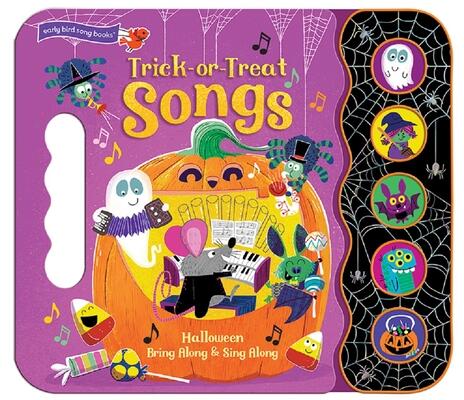 Trick Or Treat Songs - Children's Halloween Book with Fun and Spooky Sounds for Kids 2-5