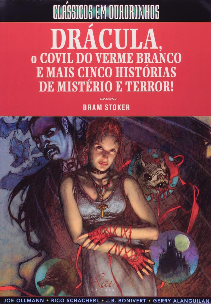 Drácula, O Covil do Verme Branco e mais cinco histórias de mistério e terror!