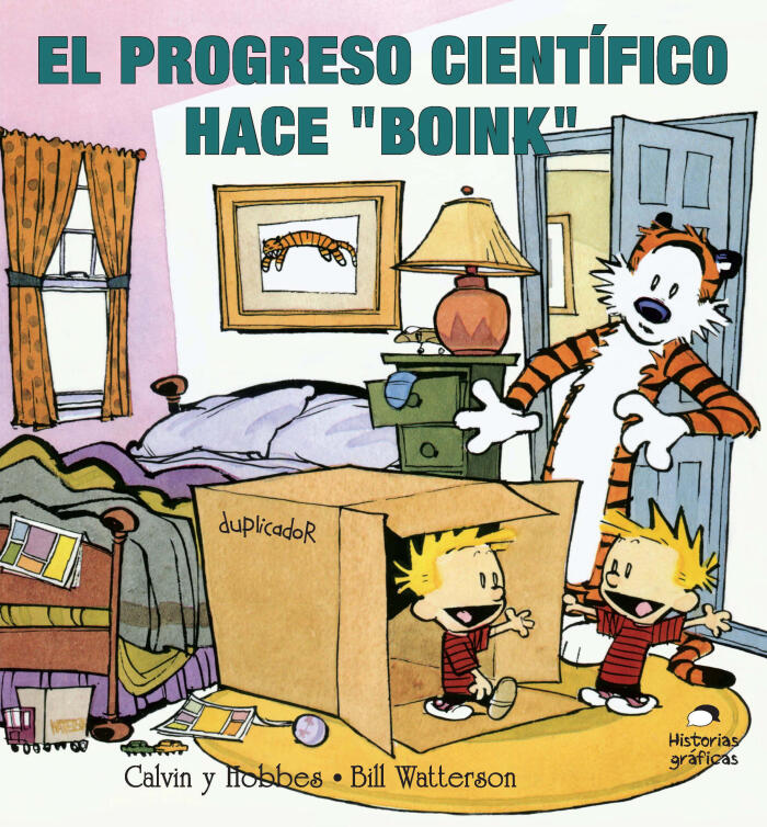 El progreso científico hace "boink"