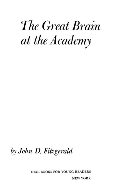 The Great Brain at the Academy