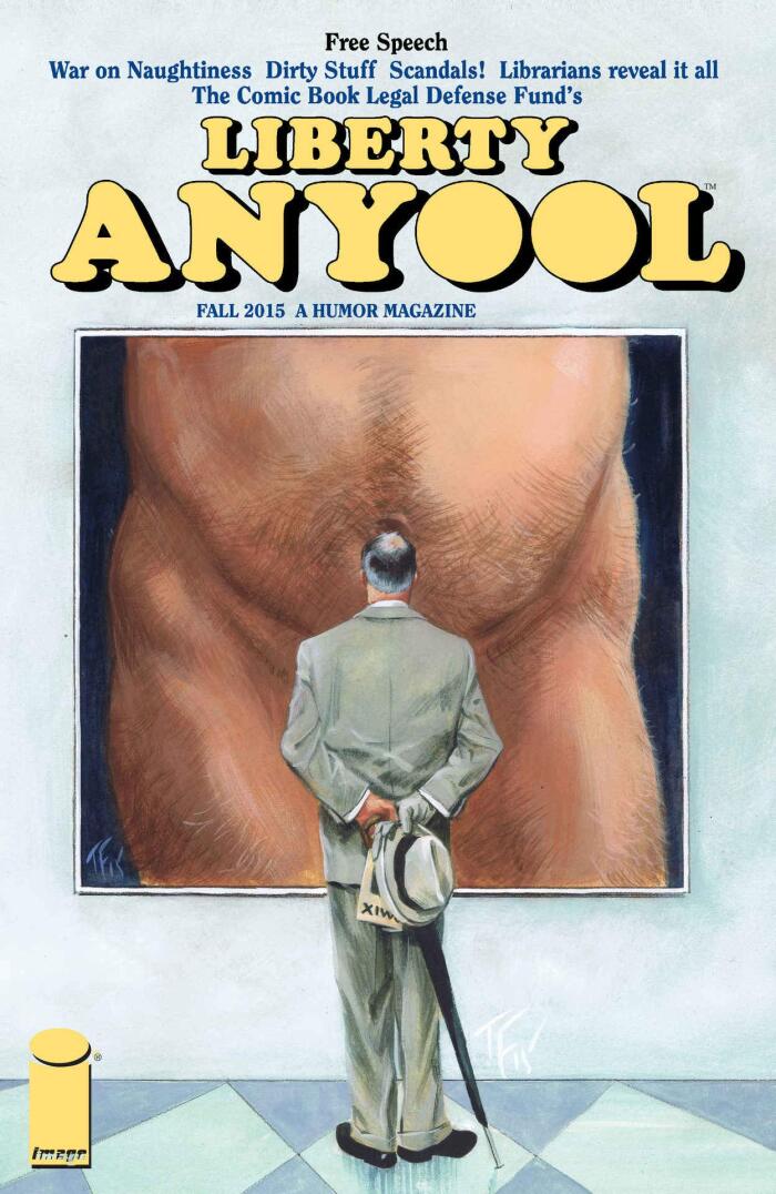 CLBDF (Comic Book Legal Defense Fund) Liberty Annual 2015 Cover A
