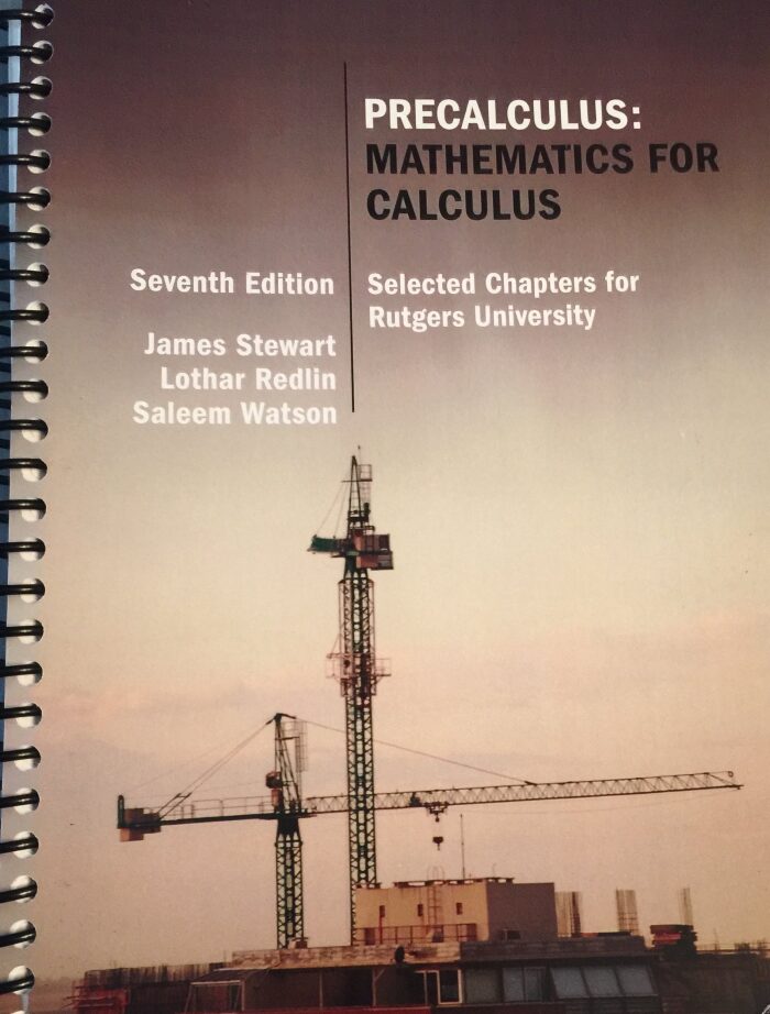 Precalculus: Mathematics for Calculus