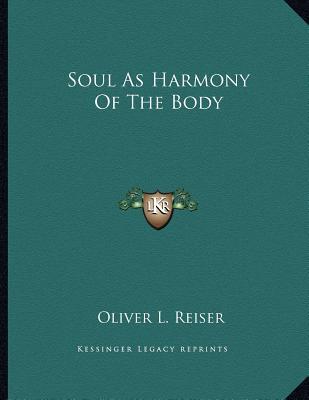 Soul as Harmony of the Body