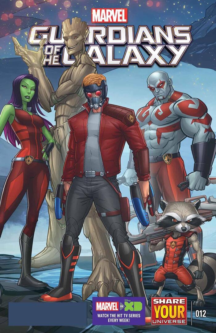 MARVEL UNIVERSE GUARDIANS OF GALAXY #12