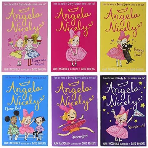 Angela Nicely Collection By Alan MacDonald and David Roberts 6 Books Set