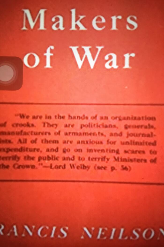 The makers of war