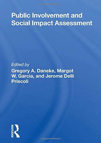 Public Involvement And Social Impact Assessment