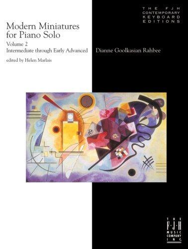 Modern Miniatures for Piano Solo, Vol. 2: Intermediate through Early Advanced