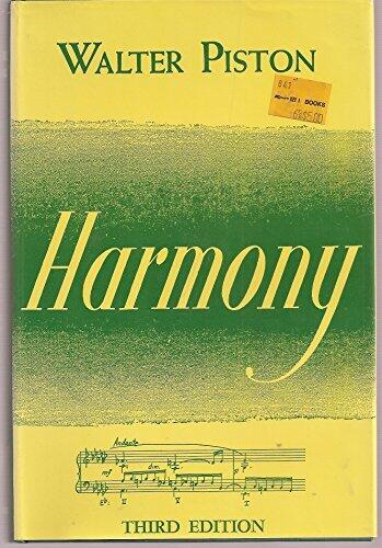 Harmony by Walter Piston