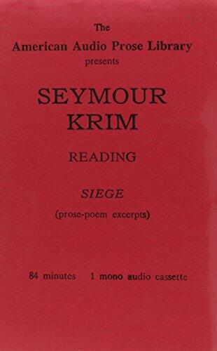 Seymour Krim: Siege/Readings