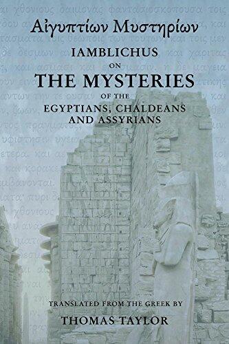 Iamblichus on the Mysteries of the Egyptians, Chaldeans, and Assyrians