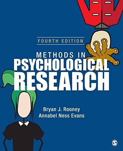 Methods in Psychological Research
