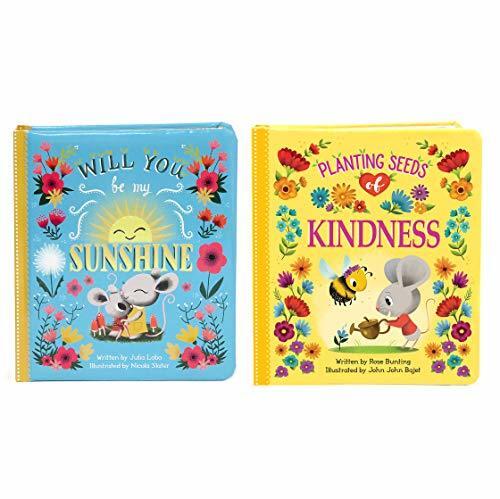 2 Pack Padded Board Books: Planting Seeds of Kindness & Will You Be My Sunshine