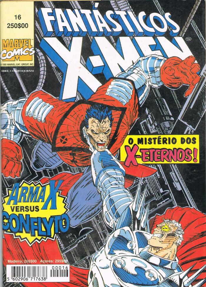 Fantásticos X-Men nº16 - O Mistério dos X-Eternos! / Arma X Versus Conflyto