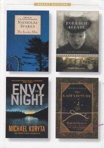 Reader's Digest Select Editions, Volume 303, 2009 #3: The Lucky One / A Foreign Affair / Envy the Night / The Last Lecture
