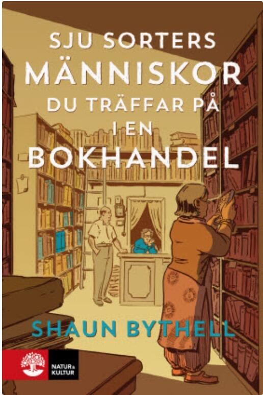 Sju sorters människor du träffar på i en bokhandel