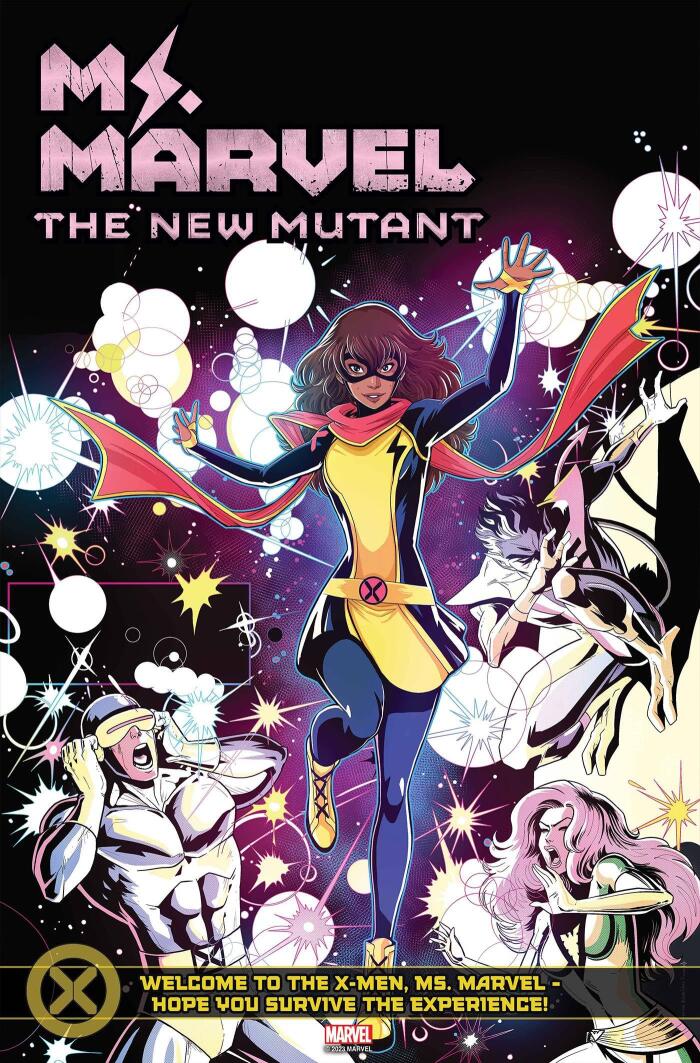 MS Marvel New Mutant #1 Luciano Vecchio Team Homage Var