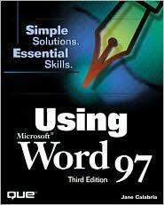 Using Microsoft Word 97