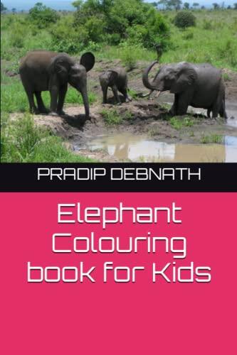 Elephant Colouring book for Kids