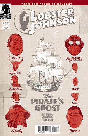 Lobster Johnson: The Pirate's Ghost #1