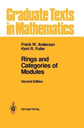 Rings and Categories of Modules (Graduate Texts in Mathematics)
