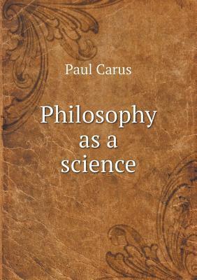 Philosophy as a science