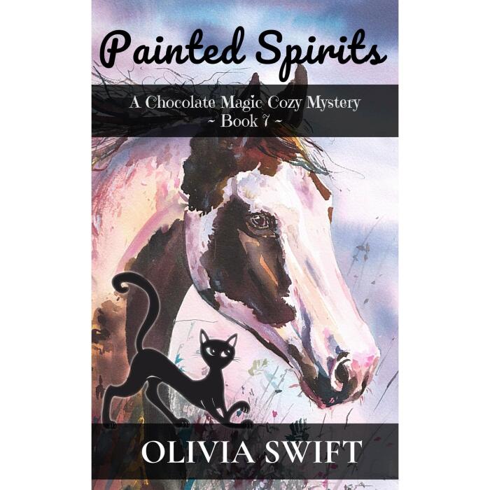 Painted Spirits: A Chocolate Magic Cozy Mystery - Book 7