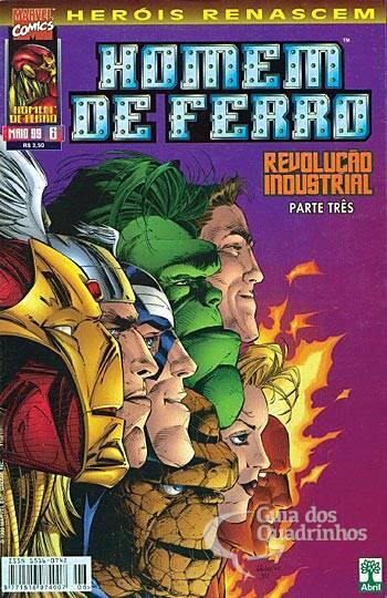 Heróis Renascem - Homem de Ferro n° 6