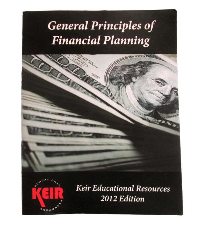 General Principles of Financial Planning Textbook 2012