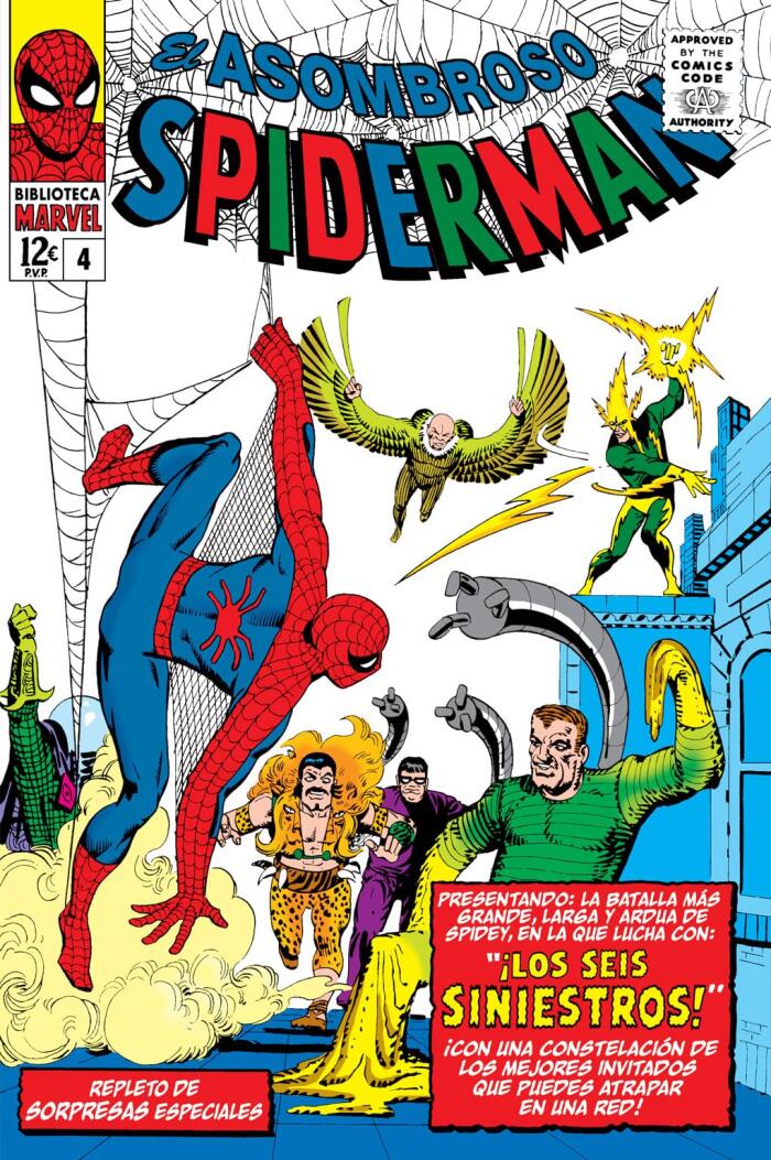 Biblioteca Marvel 22. El Asombroso Spiderman 4