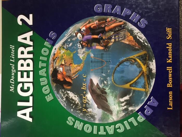 McDougal Littell Algebra 2: Applications, Equations, Graphs, Teacher's Edition