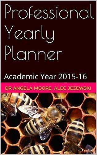Professional Yearly Planner: Academic Year 2015-16