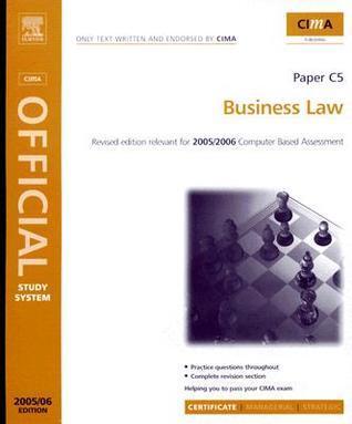 CIMA Study Systems 2006: Business Law