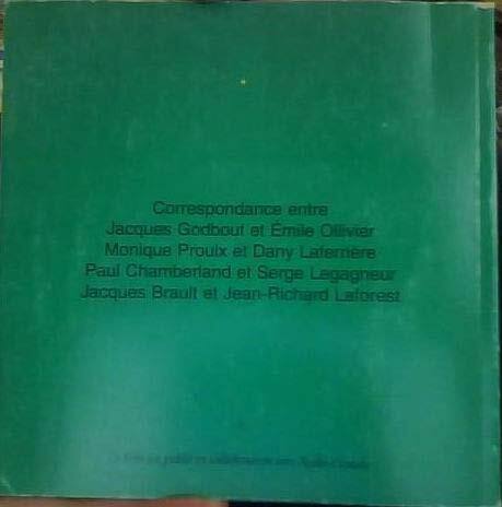 Dialogue d'île en île: De Montréal à Haïti: Dialogue épistolaire