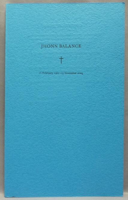Jhonn Balance