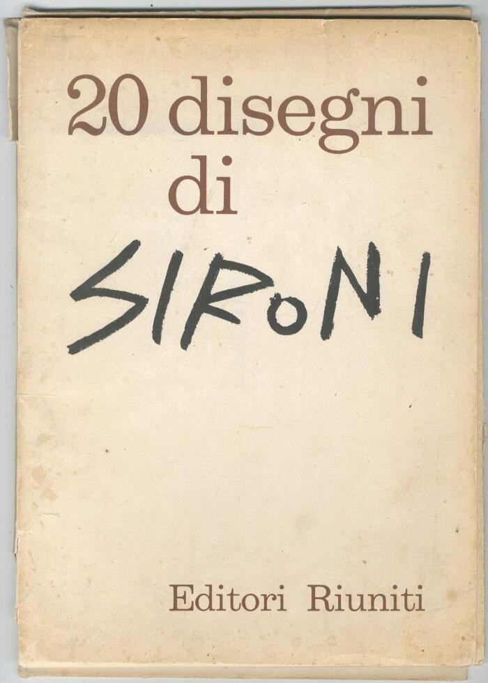 20 disegni di Mario Sironi presentati da Corrado Cagli