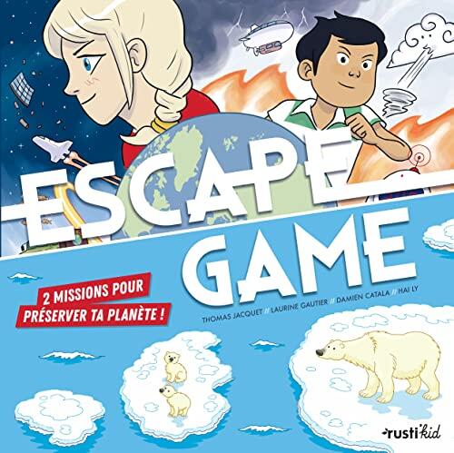 Escape Game : 2 missions pour préserver ta planète !: Défends la Terre et sauve la nature et les animaux.