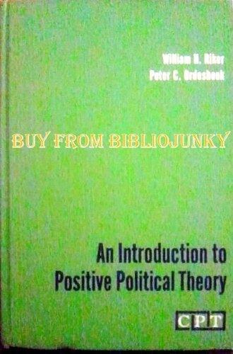 An introduction to positive political theory