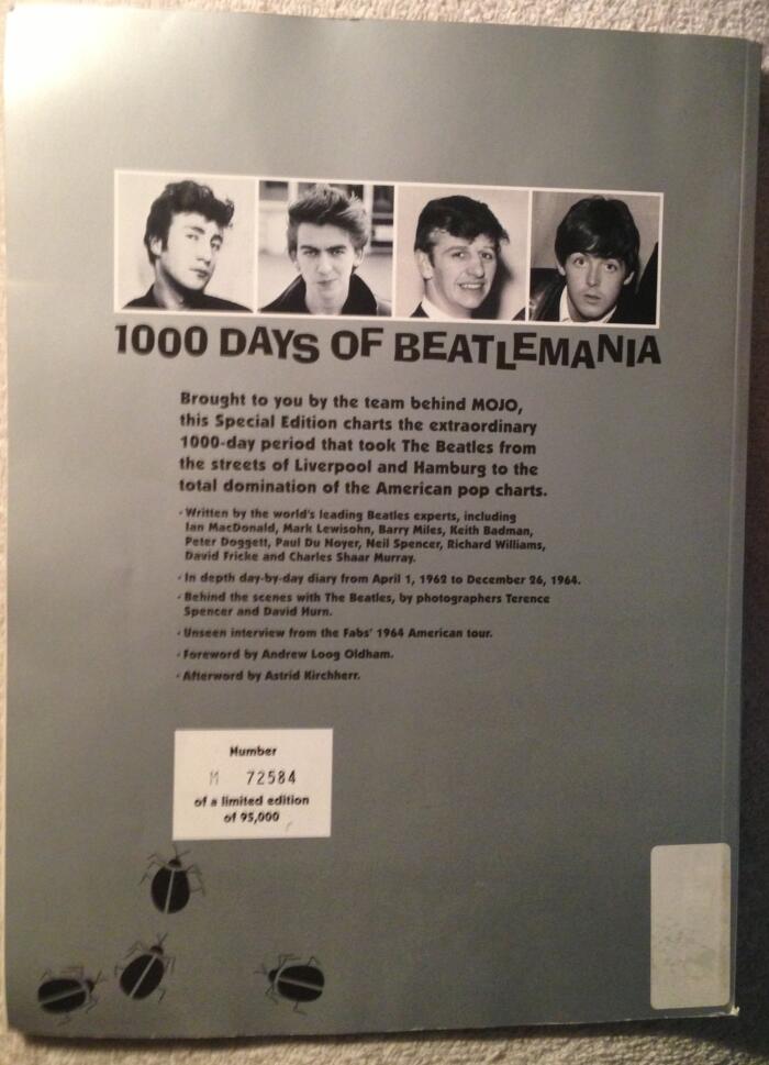 Mojo Special Limited Edition: 1000 Days of Beatlemania