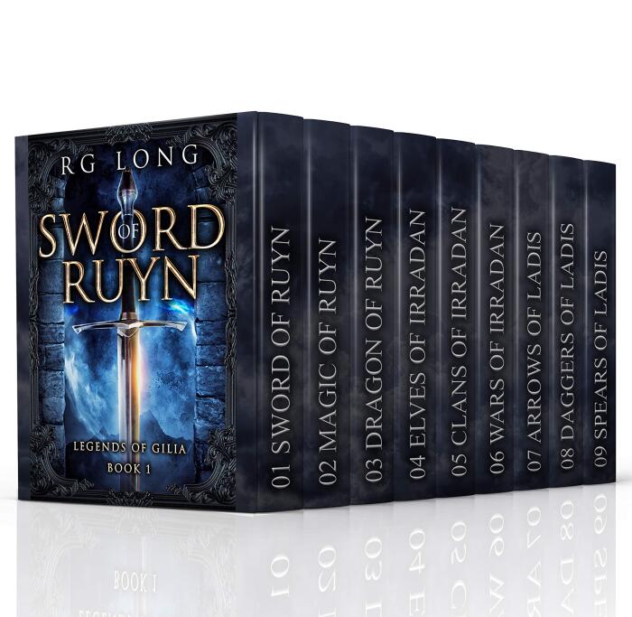 Legends of Gilia (Triple Trilogy Omnibus): A Coming of Age Epic Fantasy