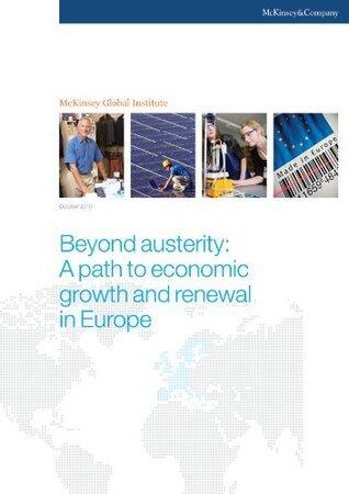 Beyond austerity: A path to economic growth and renewal in Europe