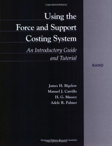 Using the Force and Support Costing System: An Introductory Guide and Tutorial