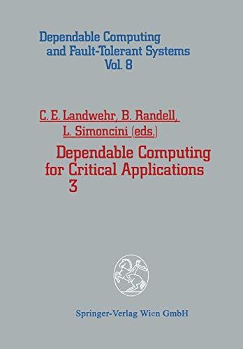Dependable Computing for Critical Applications (Volume 3)