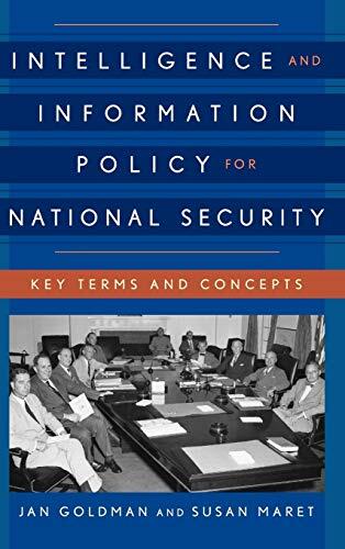 Intelligence and Information Policy for National Security: Key Terms and Concepts