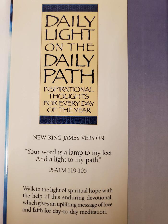 Daily Light on the Daily Path: Inspirational Thoughts for Every Day