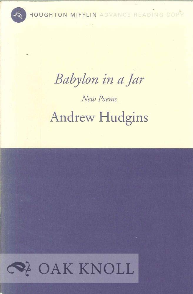 Baylon in a Jar: New Poems.