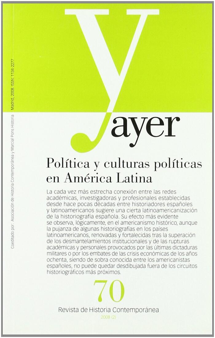 Política y culturas políticas en América Latina